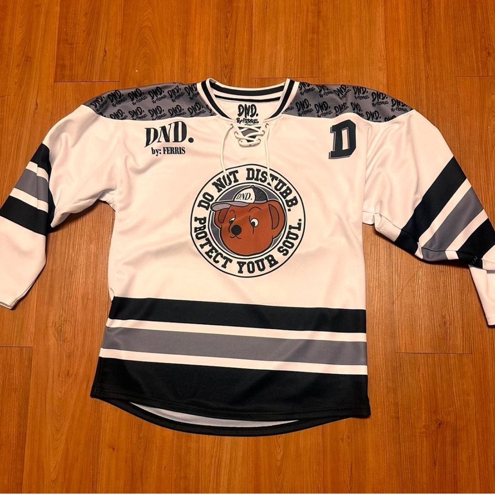 DND. By Ferris Hockey Jersey